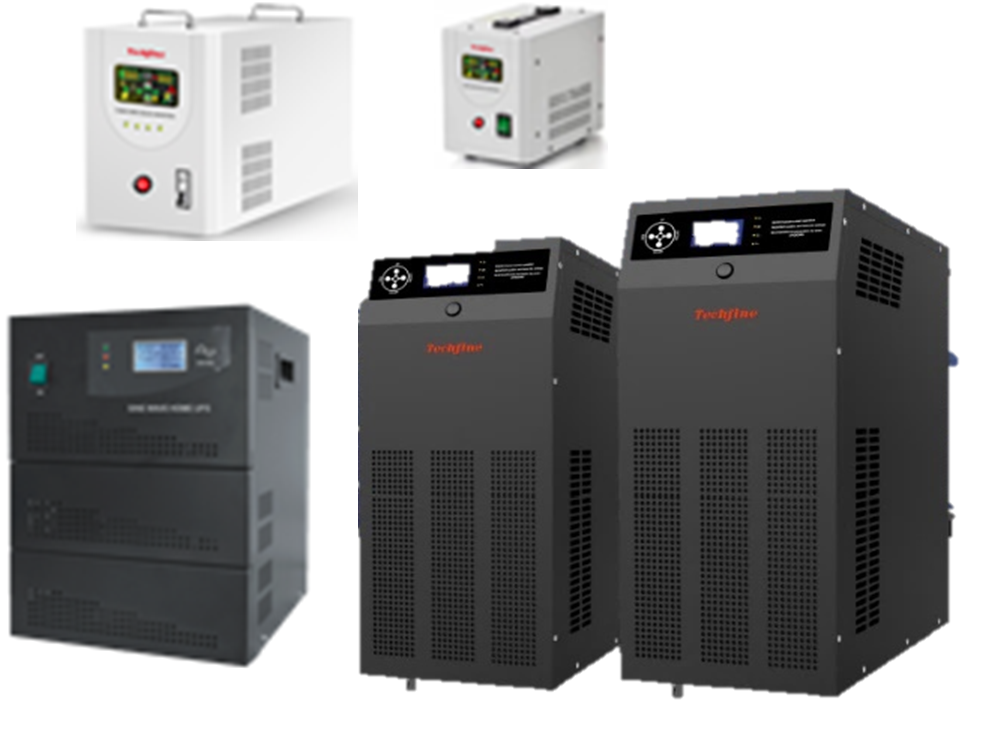 Techfine Pure Sine Wave Transformer Base Inverters | HB, HDD & AV Series